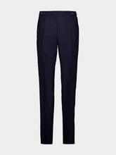 Givenchy Navy Couture Seam Striped Wool Joggers