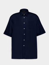 Givenchy Cotton Voile Blue Shirt With Stripes