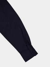 Givenchy Night Blue Wool Poplin Overshirt