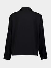 Givenchy Black Double Face Wool Overshirt