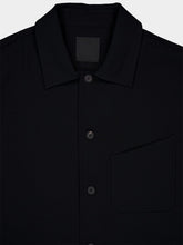 Givenchy Black Double Face Wool Overshirt