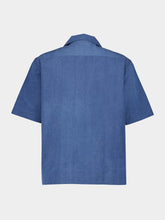 Givenchy Sky Blue Ozone Washed Denim Chambray Shirt