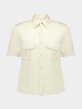 Givenchy Military Fit Silk Shirt
