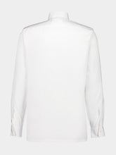 Givenchy White Classic Fit Cotton Logo Shirt