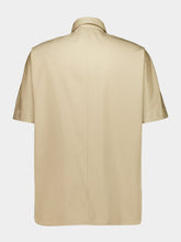 Givenchy Beige Cotton Short-Sleeved Shirt