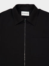 Givenchy Black Couture Seam Zipped Shirt
