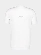 Givenchy White Slim Fit T-Shirt in Cotton with 4G Embroidery
