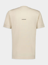 Givenchy Light Beige Slim Fit 4G Embroidered T-Shirt