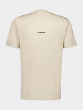 Givenchy Light Beige Slim Fit 4G Embroidered T-Shirt