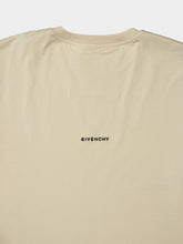 Givenchy Light Beige Slim Fit 4G Embroidered T-Shirt