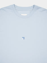Givenchy Light Blue Embroidered Cotton T-Shirt