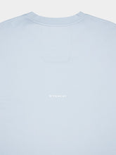 Givenchy Light Blue Embroidered Cotton T-Shirt