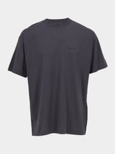 Givenchy Charcoal Cotton T-Shirt with Baroque Print