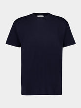 Givenchy Dark Navy Logo Cotton T-Shirt