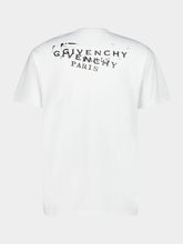 Givenchy White Logo Stamp T-Shirt