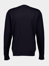 Givenchy Night Blue Cotton and Silk Sweater