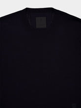 Givenchy Night Blue Cotton and Silk Sweater