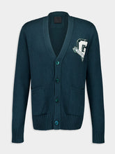 Givenchy Fir Green College Cardigan