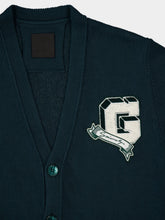 Givenchy Fir Green College Cardigan