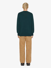 Givenchy Fir Green College Cardigan