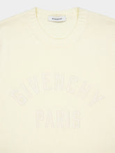 Givenchy Ecru Cotton Paris Sweater