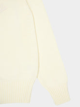 Givenchy Ecru Cotton Paris Sweater