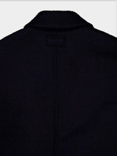 Givenchy Night Blue Teddy Virgin Wool Short Coat