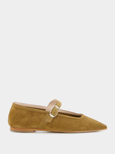 Le Monde Beryl Taupe Suede Ballet Mary Jane