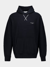 Givenchy Black Cotton Hooded Sweatshirt