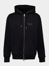 Givenchy Black Zipped Sweatshirt in Fleece