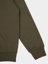 Givenchy Khaki Zipped Sweatshirt in Fleece