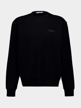 Givenchy Black Logo Fleece Sweatshirt