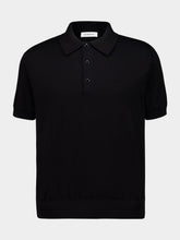 Givenchy Black Cotton Polo Shirt
