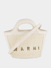 Marni Tropicalia Micro Bag in Shell White