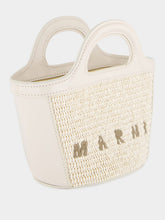 Marni Tropicalia Micro Bag in Shell White