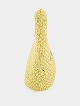 Marni Yellow and Brown Paper Raffia Seaside Bag