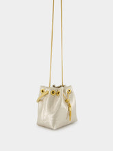 Jimmy Choo Champagne Bon Bon Gold Bucket Bag