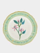Bitossi Botanical Porcelain Green Dinner Plate