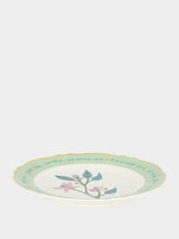 Bitossi Botanical Porcelain Green Dinner Plate