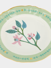 Bitossi Botanical Porcelain Green Dinner Plate