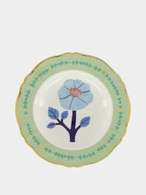 Bitossi Green Flower Soup/Pasta Plate