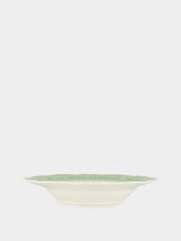 Bitossi Green Flower Soup/Pasta Plate