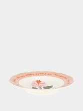 Bitossi Orange Flower Soup/Pasta Plate