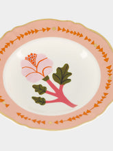 Bitossi Orange Flower Soup/Pasta Plate