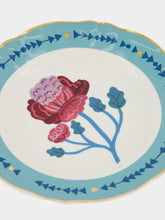 Bitossi Botanica Floral Motif Dinner Plate