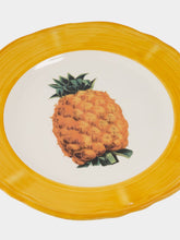 Les Ottomans Botanical Pineapple Dinner Plate