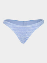 Bond-Eye Powder Blue Stripe Sign Bikini Brief