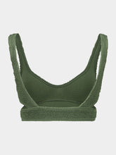 Bond-Eye Khaki Nino Crop Bikini Top