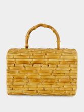 Glorinha Paranaguá Monica Bamboo Clutch Bag