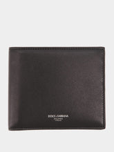 Dolce & Gabbana Black Calfskin Bifold Wallet